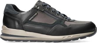 Mephisto Comfort Sneaker - Heren - Sneakers - Zwart - 40 EU - Leer - Schoenen