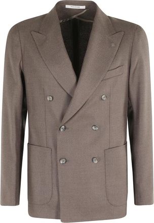 Tagliatore Hopsack Wool Monopetto