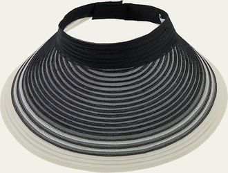 Eugenia Kim Trixie Striped Visor