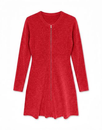 Vero Moda vestito lavorato a maglia rosso acceso