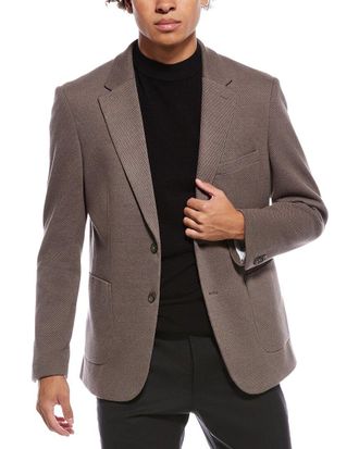 Report Collection Pique Knit Sportcoat