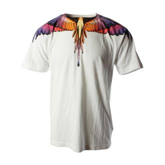 Marcelo Burlon T-Shirts, male, White, Size: 2XL Icon Wings Regular T-shirt