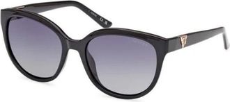 Guess Cat-eye Zonnebril - Dames - Zonnebrillen - Zwart - 56 MM - Accessoires