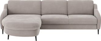 Sit&more Ecksofa »Soul L-Form« wahlweise mit Bettfunktion