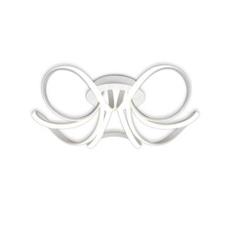 Netlighting Knot Semi Ceiling Light White 74cm 60W 4800lm 2800K Dimmable LED