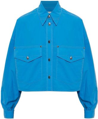 Versace Donna, Camicette, Blu, XS, new