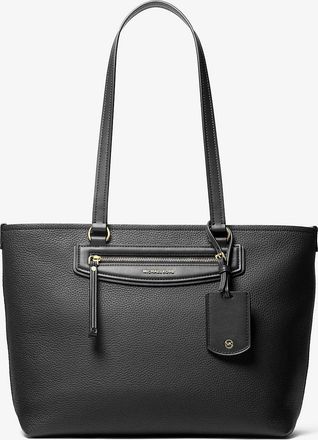 Michael Kors Jet Set Travel Medium Pebbled Leather Tote Bag