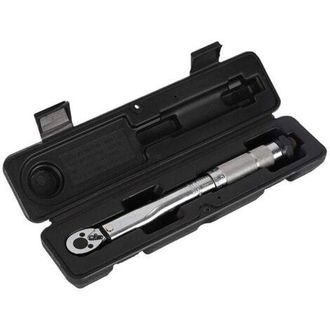 OEM Llave Dinamom&eacute;trica De 1/4 Para Autom&oacute;viles, 5-25 Nm, Herramienta Para Cambiar Neum&aacute;ticos De Bicicletas Y Motocicletas, Llave De Carraca Con Estuche