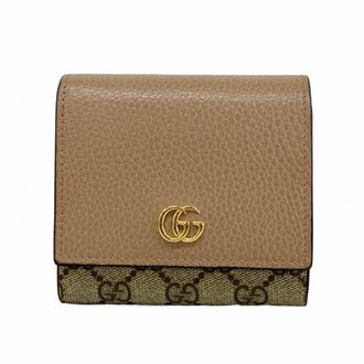 Gucci Brown Pvc Leather Wallet (Bi-Fold) (Pre-Owned)