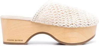 Magda Butrym Crochet clog mules