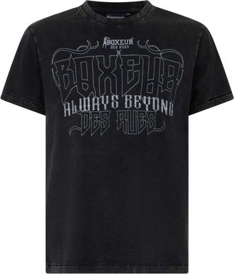 Boxeur Des Rues T-Shirt BOXEUR DES RUES BOXEUR DES RUES T-Shirt Graphic, Herren, Gr. XXL, schwarz, Obermaterial: 100% Baumwolle CO., Shirts T-Shirt