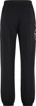 Local Authority Mens Black Cotton Track Pants