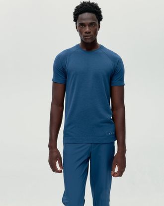 Born Living Yoga T-Shirt Otawa Sea Blue