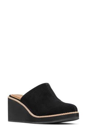 Donald J Pliner Wedge Mule in Black at Nordstrom Rack, Size 9.5