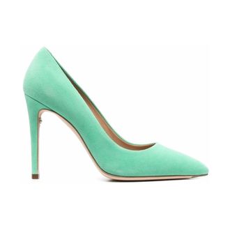 Ferragamo Pumps, female, Green, 5 UK, Ilary X5 105mm Suede Pumps