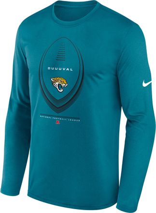 Nike Jacksonville Jaguars Legend Icon Nike Mens Dri-FIT NFL Long-Sleeve T-Shirt in Green | NKHT45W9N-NDB