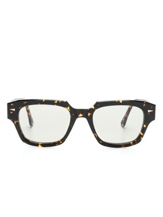 Ahlem Rivoli square-frame sunglasses - unisex - Acetate - One Size - Brown