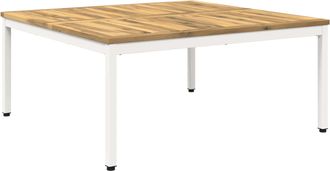 vidaXL Mesa De Centro Blanco 100 X 100,5 X 45 Cm Vidaxl
