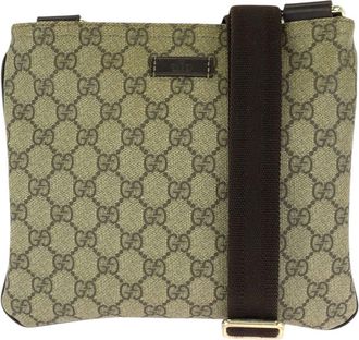 Gucci Gg Supreme Shoulder Bag (Authentic Pre-Loved)