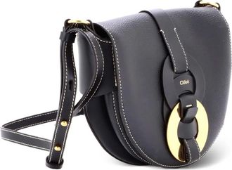 Chlo&eacute; Borsa a tracolla Darryl piccola in pelle - Nero