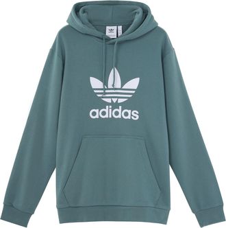 adidas originals Casual Sports Hooded Long Sleeve Sweater For Men Green GN3461