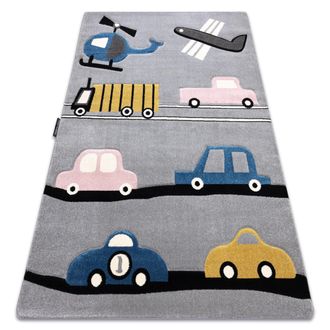 RugsX RugsX Petit Rug in Grey | Size: 140 cm x 190 cm