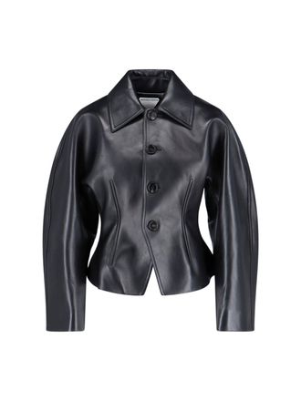 Bottega Veneta Giacca In Pelle Di Agnello