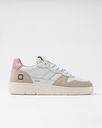 D.A.T.E. court 2.0 basic white-pink