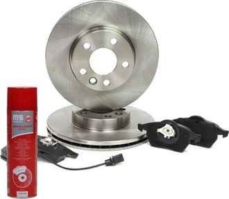 OEM Juego De Discos Y Pastillas De Freno Delantero Para Ford, Seat, Vw 202501140