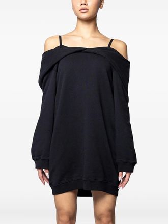 Maison Margiela Abito corto con spalle scoperte - Nero