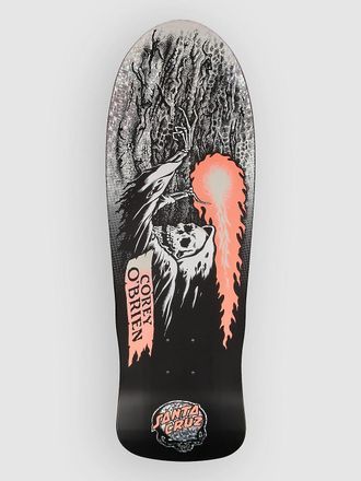 Santa Cruz OBrien Reaper Reissue 9.85 Skateboard Deck zwart