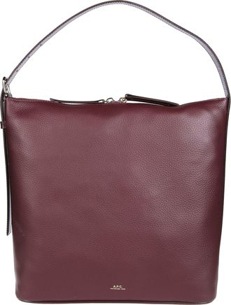 A.P.C. Sac Vera Leather Handbag