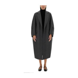 Max Mara Dames, Mantels, Grijs, Maat: XS Wol