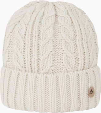Craghoppers Womens Craghoppers Womens/Ladies Brock Knitted Beanie - White - Size: S-M