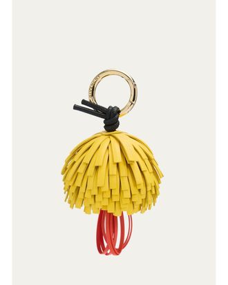 Givenchy Petal Draped Leather Bag Charm