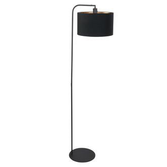Steinhauer Steinhauer - L&aacute;mpara De Pie - Stang - Negro - Lino Metal - &Oslash; 28cm