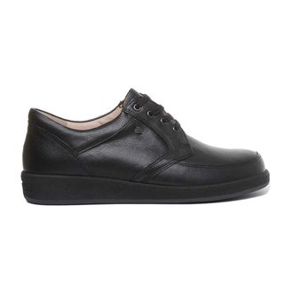 Finn Comfort Leather Lace-Up Comfort Shoes - male - Finn Comfort - Laced Shoes - Black - 6 1/2 UK - Shoes