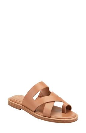 Marc Fisher Genella Slide Sandal in Medium Natural at Nordstrom, Size 7