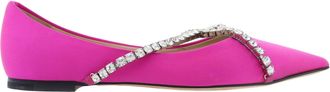 Jimmy Choo London Womens Genevi Ballerina Flats, Brand Size 35 ( US Size 5 )