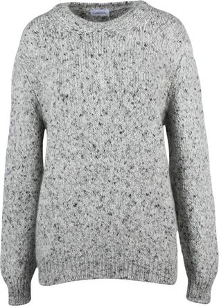 Scaglione Truien & Vesten, Heren, Grijs, L, Katoen, Maglione Girocollo