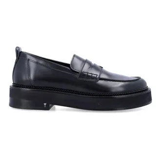 Ami Black Chunky Loafers Closed Shoes - male - Ami Paris - Loafers - Black - 6 UK - Shoes