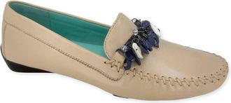 Robert Zur Womens Cala Loafer In Light Taupe