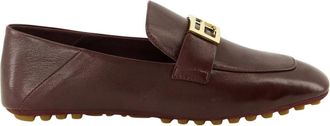 Fendi Loafers, female, Brown, Size: 8 1/2 US Mocassins Baguette