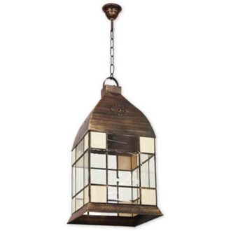 Fabrilamp Farol Grande Mudejar 3xe27 Beis (67x32x32) - Fabrilamp