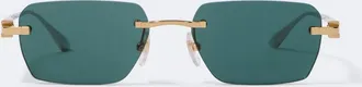Cartier Signature C rectangular sunglasses
