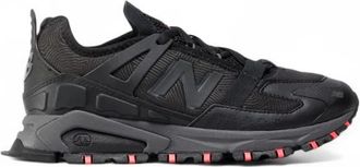 New Balance X-Racer Synthetische Veterschoen met Rubberen Zool - Heren - Sneakers - Zwart - 42 EU - Schoenen