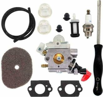 OEM Carburador Con Filtro De Aire Y Llaves Especiales Para Stihl Fs40 Fs50 Fs56 Fs70 Fc56 Fc70 Zama C1m-s267a 41441200608 Kit De Reemplazo De Carburador