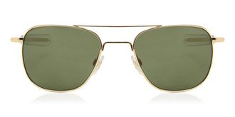 American Optical Original Pilot 1GNN Mens Sunglasses Gold Size 57