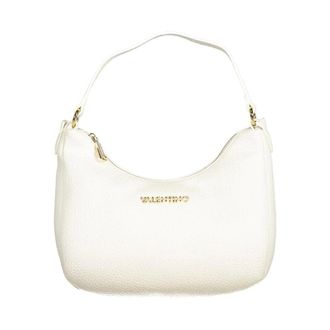 Valentino Handbags, female, White, Size: ONE SIZE Zip Closure Handbag