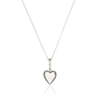 Lily & Roo Silver Heart Pendant Necklace